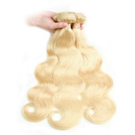China 7A het Blonde Braziliaans Krullend Haar 613 van de lichaamsgolf Gekleurde Haaruitbreidingen Geen Chemisch product leverancier