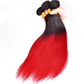 China Braziliaans het Haarweefsel van zijde Zacht Ombre, Echte Menselijke het Haarbundels van Ombre Remy leverancier