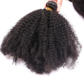 China De Peruviaanse Menselijke van het Haarbundels van Afro Kroezige Krullende Natuurlijke Kleur Geen Chemische Geur leverancier