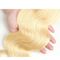 7A het Blonde Braziliaans Krullend Haar 613 van de lichaamsgolf Gekleurde Haaruitbreidingen Geen Chemisch product leverancier