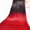 Braziliaans het Haarweefsel van zijde Zacht Ombre, Echte Menselijke het Haarbundels van Ombre Remy leverancier