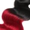Gekleurde Ombre-van de het Lichaamsgolf van het Haarweefsel van het Haarbundels Maleise Dikke het Haareinden leverancier