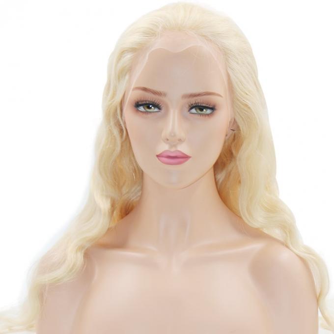 Braziliaanse Volledige het Kantpruiken van Glueless, de Pruiken130% Dichtheid van het Blonde Menselijke Haar